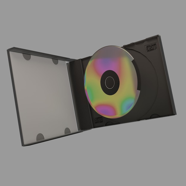 3D-Rendering-Form durchsichtig mit Objekt