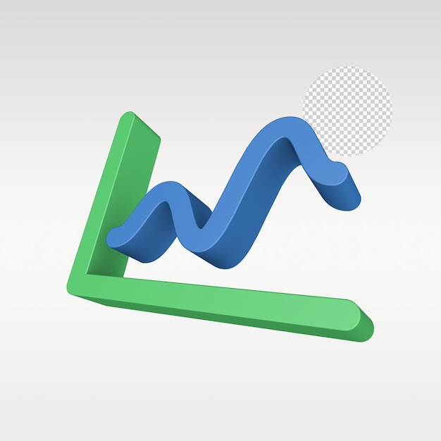 3D-Rendering Handelssymbol Symbol