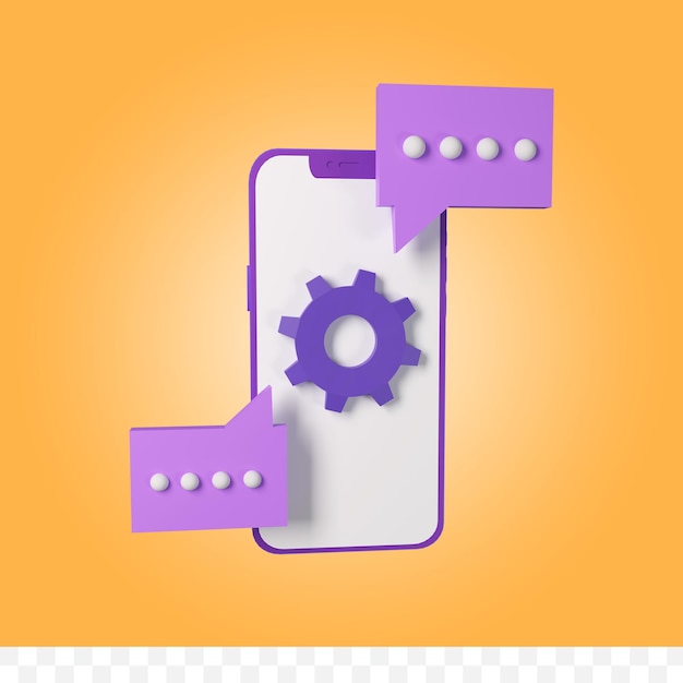 3d rendering information technology support concept