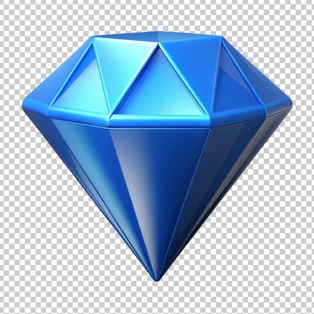 PSD 3d-rendering mit diamanten