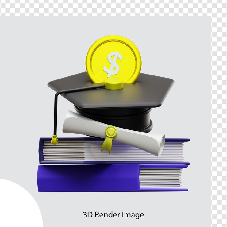 3d rendering of school education illustration,  used for web, app, infographic