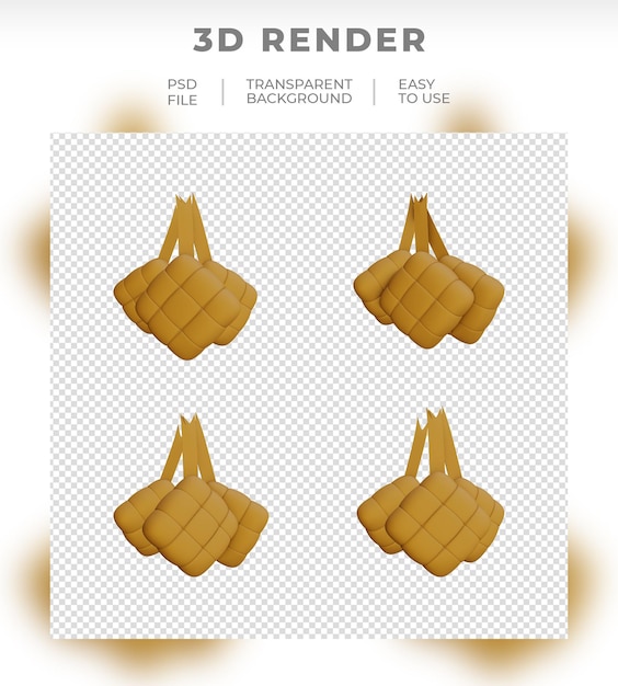 3D-Rendering Ramadan-Element