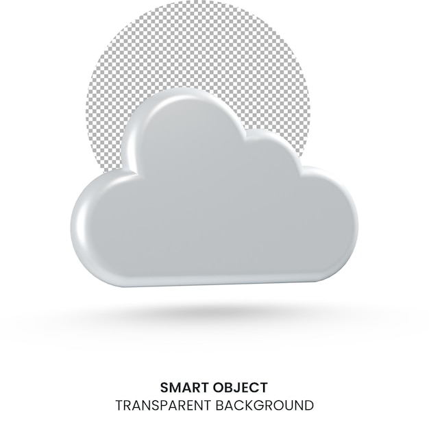 3d rendering realistico cloud meteo