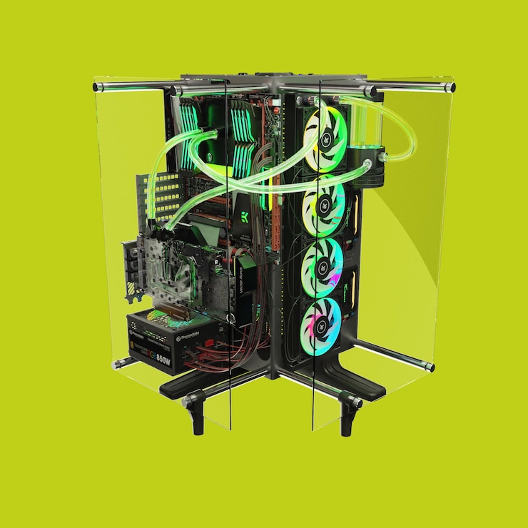 PSD 3d rendering shape objeto cpu juego.