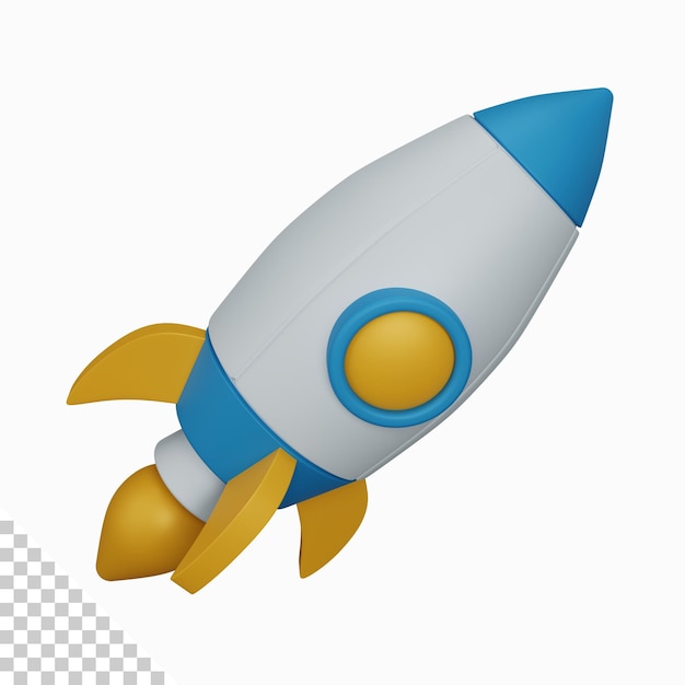 3D-Rendering Start oder Start isoliert nützlich für Unternehmen und Finanzdesign Illustration