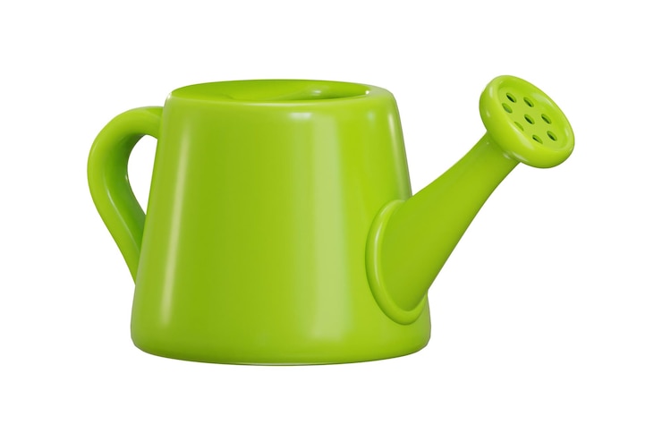 PSD 3d-rendering-vektorillustration des bewässerungskannen-symbols