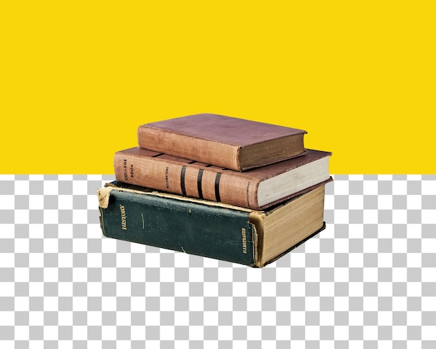 3d-rendering von büchern