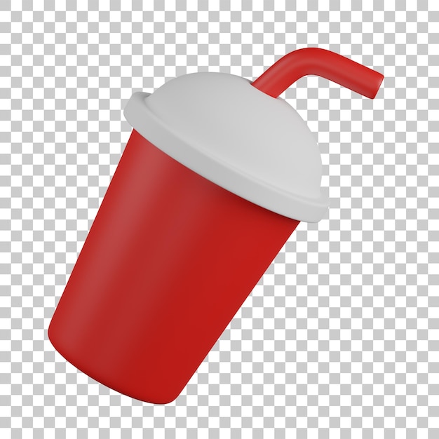 3D-Rendering von Getränken