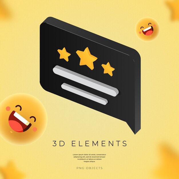 3D-Rendering von Kundenrückmeldungen
