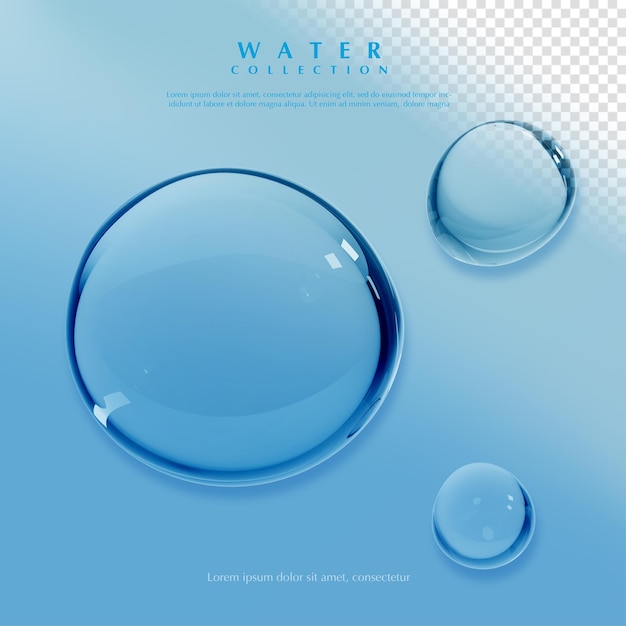 3D-Rendering Wassersammlung