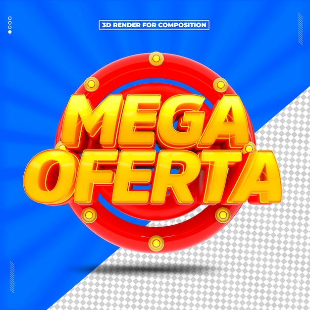 3d renderizado supermercado socialmedia