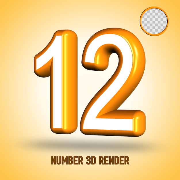 3D-Rendernummer 12 Weißgold