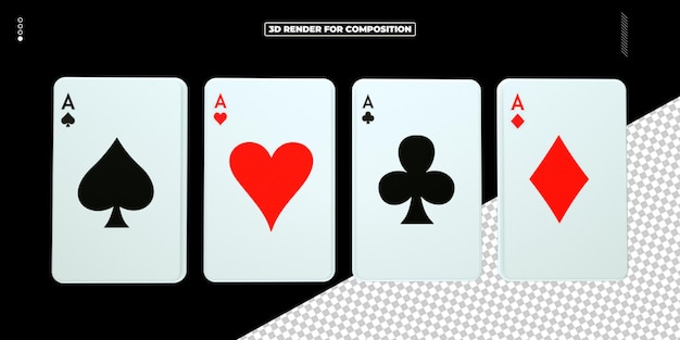 3D-Renderobjekt Casino-Roulette-Token