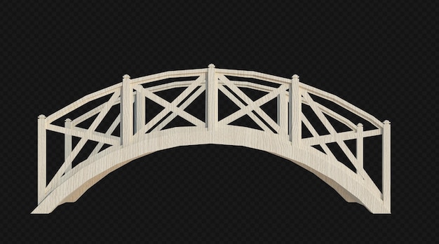 3D renderování budovy izolované struktury