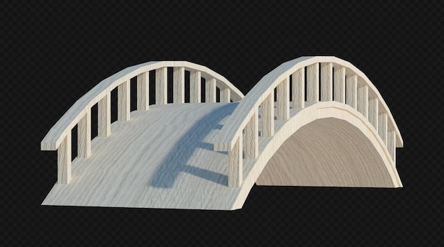 3D renderování budovy izolované struktury