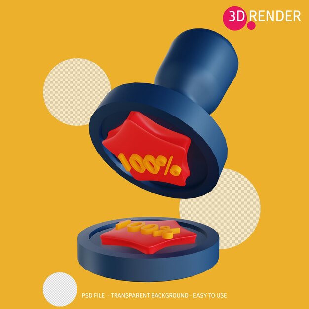 3d-rendersymbolstempel