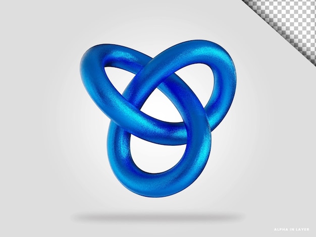 3d rendono gli oggetti di forme geometriche glitterate isolati