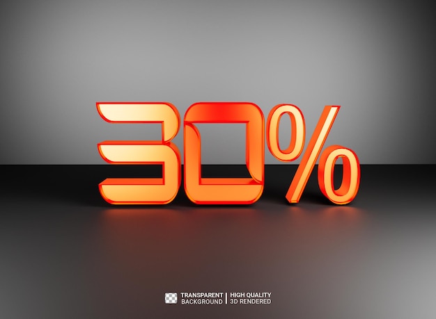 PSD 3d rendu 30 %