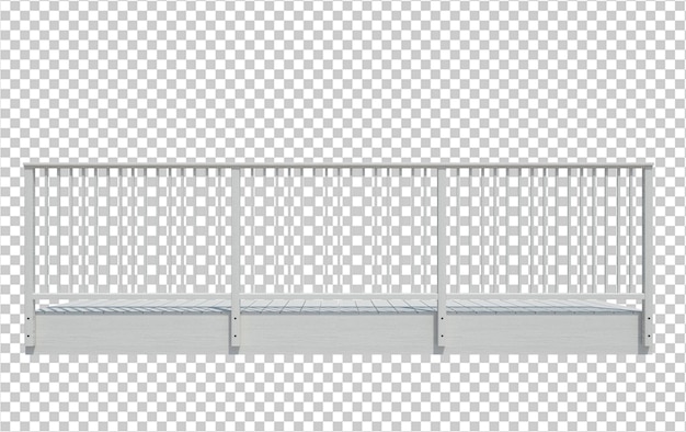 PSD 3d, rendu, bâtiment, structure, isolé