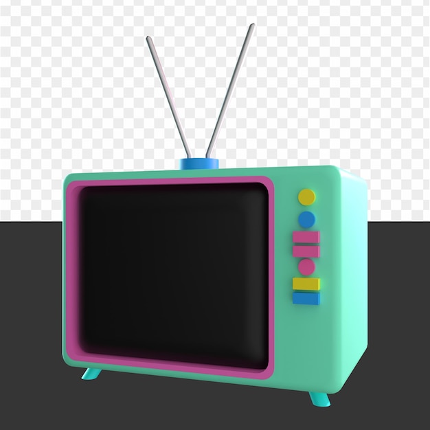 3D-Retro-Symbol