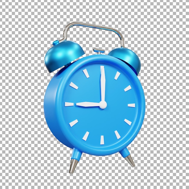 3d réveil illustration premium isolat