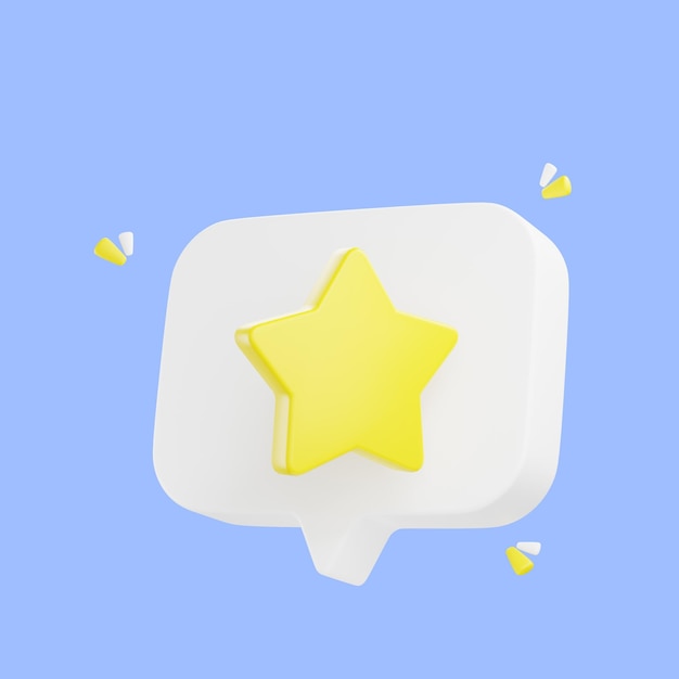 3d review rating stars for best excellent services rating Five stars