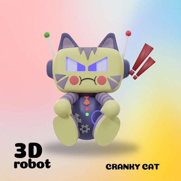 PSD 3d-roboterkatze