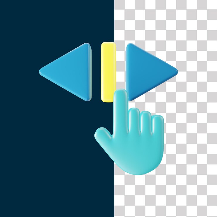 PSD 3d scroll icon