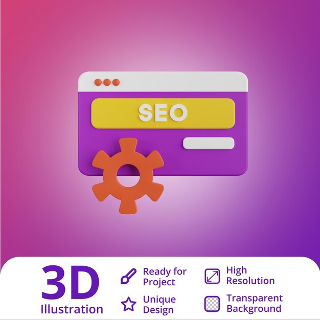 PSD 3d-seo-management