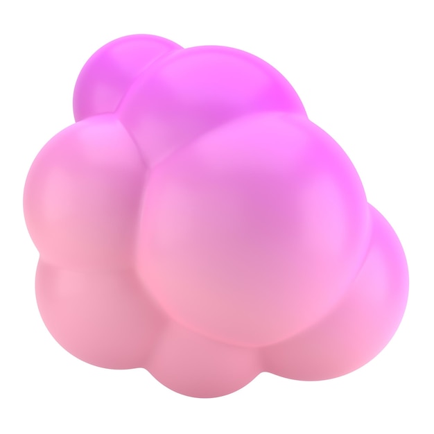 3d shape Abstract liquid with spherical element realistic illustration of fluid substance Trendy banner or poster design Futuristic background isolated transparent png