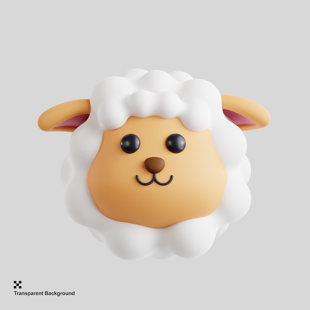 3d sheep illustration