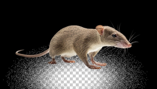 PSD 3d shrew png transparente (en inglés)