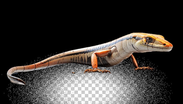 PSD 3d skink png transparent (en anglais)