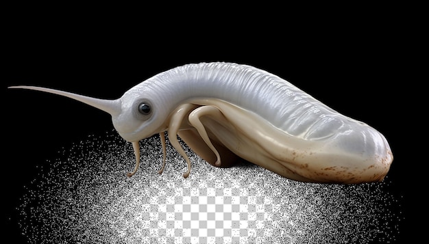 PSD 3d slug png transparente