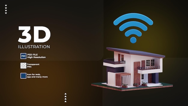 3D-Smart-Home-Symbol