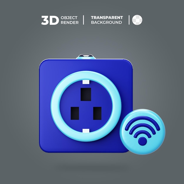 3D-Smart-Plug-Symbol