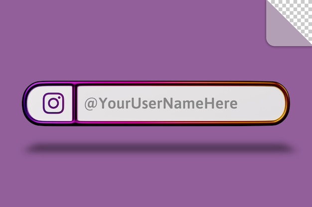 3D-Social-Media-Instagram-Symbol