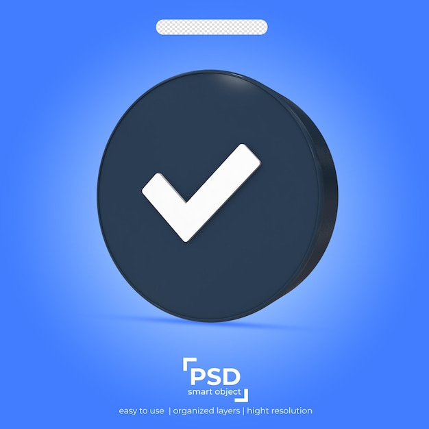 PSD 3d-social-media-symbol vi