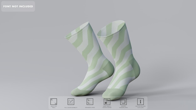 3D Socken Modell