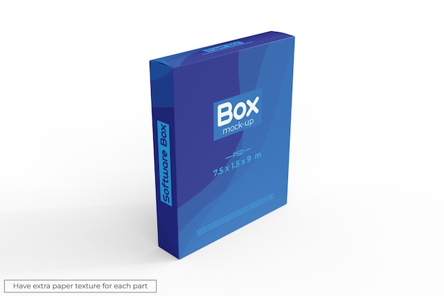 3D-Software-Box-Modell