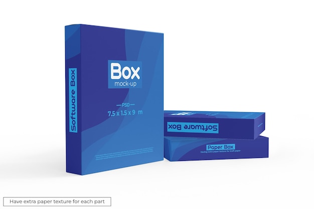 3D-Software-Box-Modell