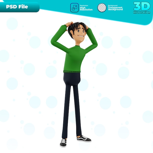 PSD 3d-sorgengeste