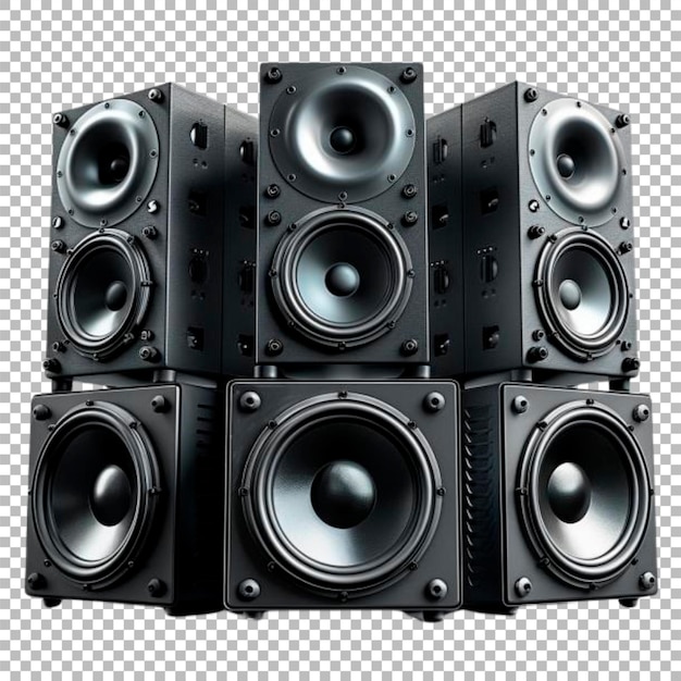 PSD 3d-sound-lautsprecher png durchsichtig