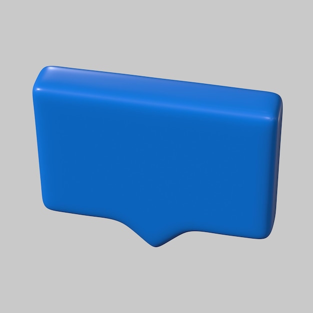 3D-Speech-Bubble-Chat-Kommunikation