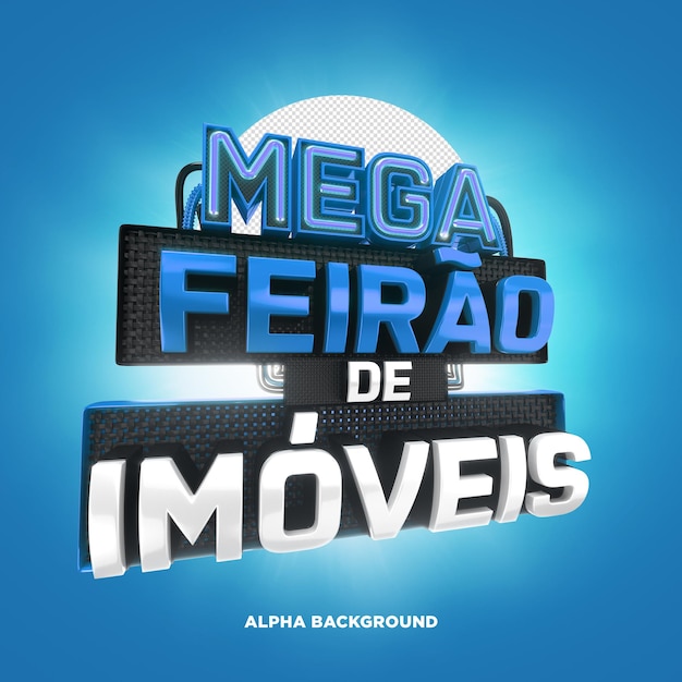 3d-Stempel Mega Feiro für Immobilien