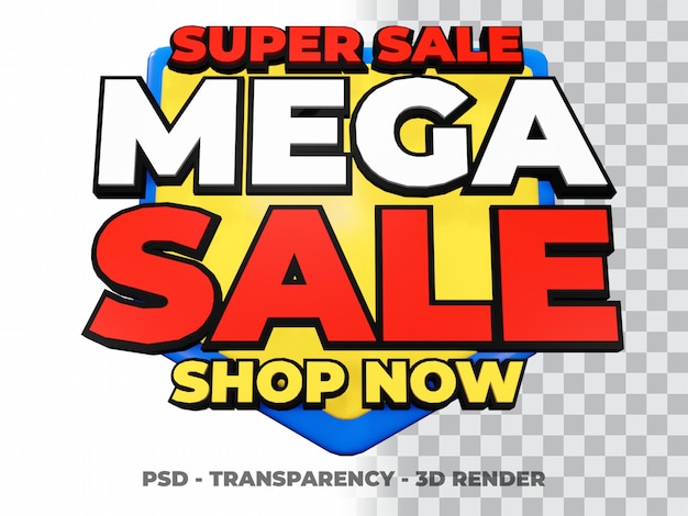 3d super sale mit transparenzhintergrund