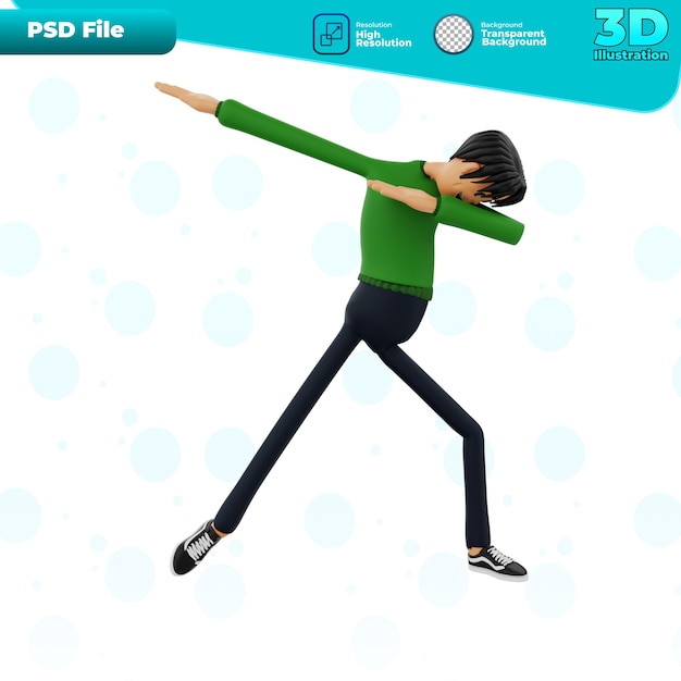 PSD 3d-swag-geste