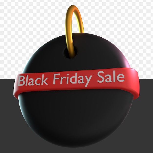 PSD 3d-symbol black friday sale