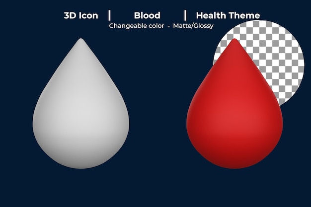 3d-symbol blut