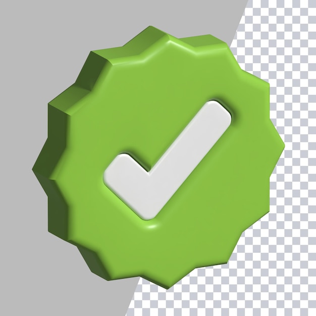 PSD 3d-symbol der ceklist